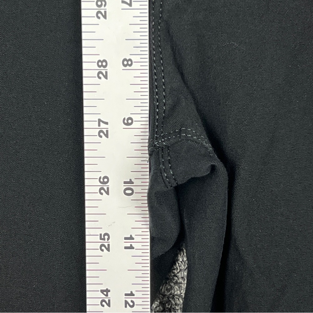 White House Black Market Jeans Skinny Flare Women's 6R Black Mid Rise Stretch - Picture 6 of 14